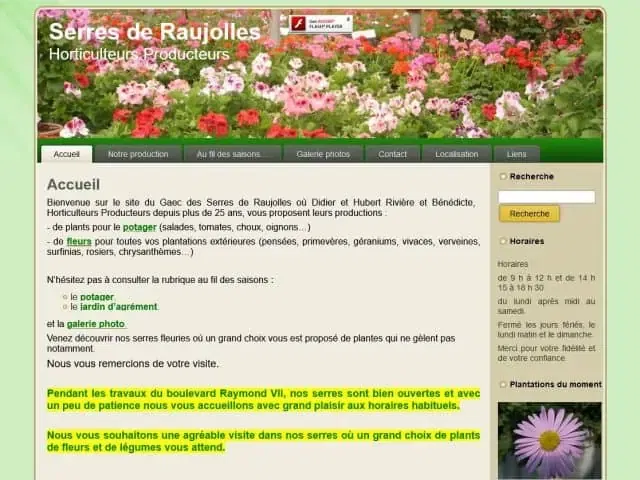 Serres de Raujolles Gaec