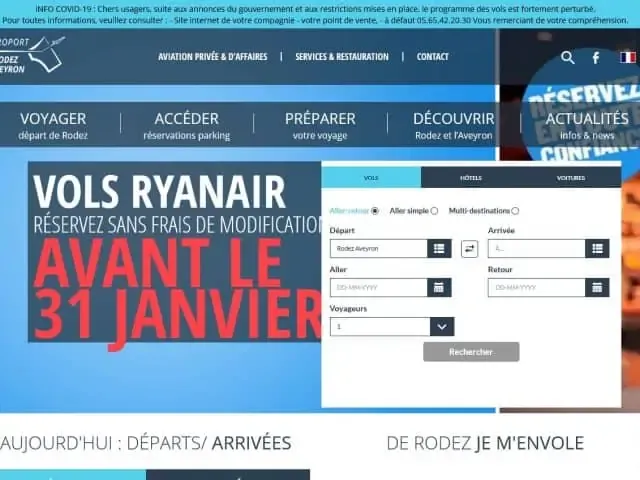 Aéroport Rodez Aveyron