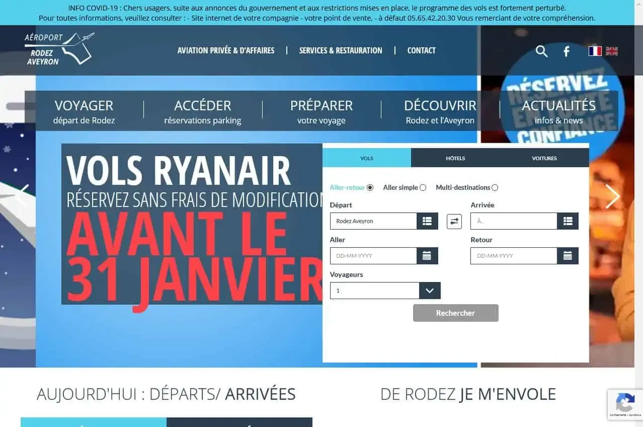 Aéroport Rodez Aveyron