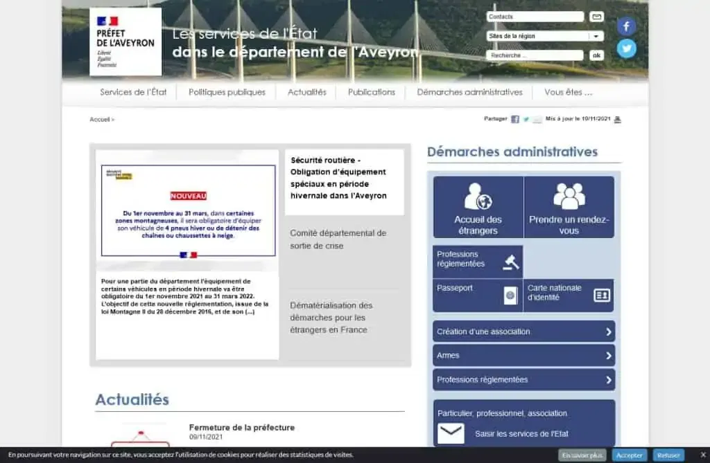 Préfecture de l'Aveyron