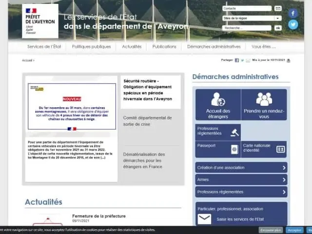 Préfecture de l'Aveyron