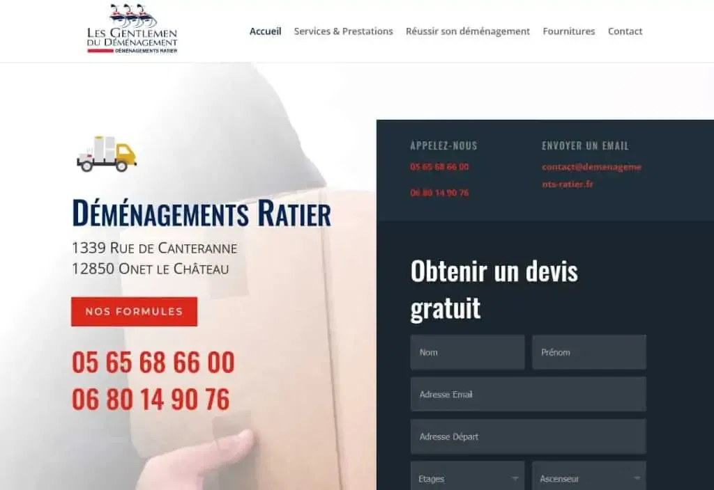 Déménagements Ratier