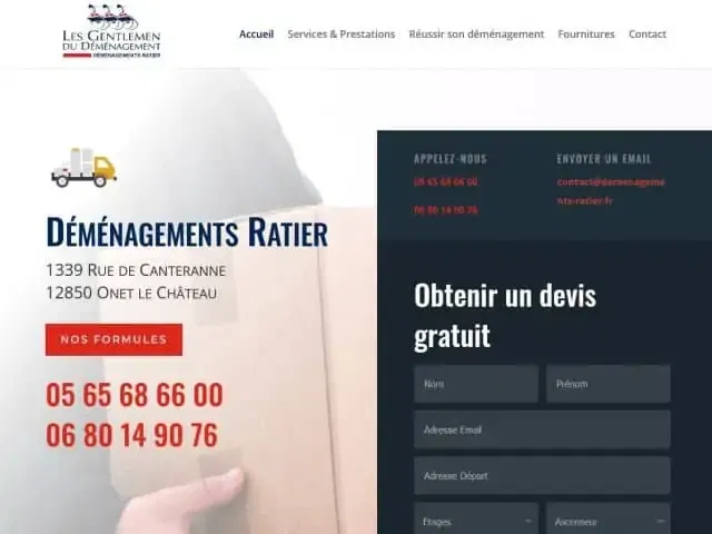 Déménagements Ratier