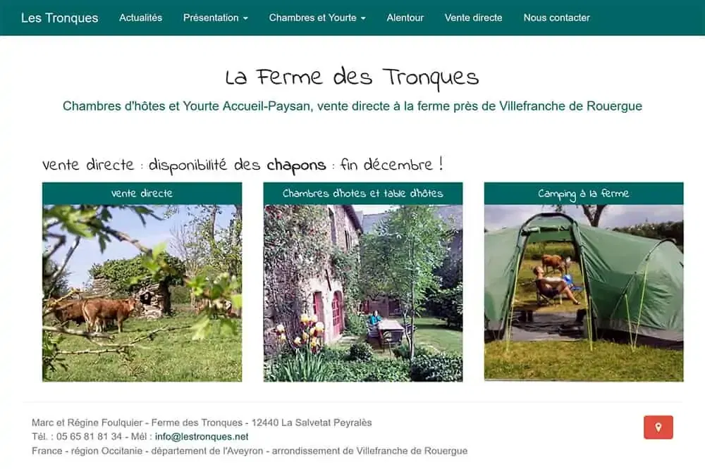La ferme des Tronques