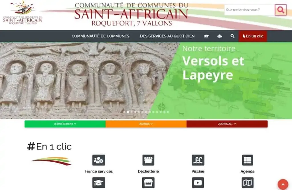 Saint-Affricain, Roquefort, Sept Vallons