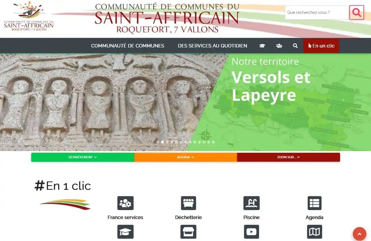 Saint-Affricain, Roquefort, Sept Vallons