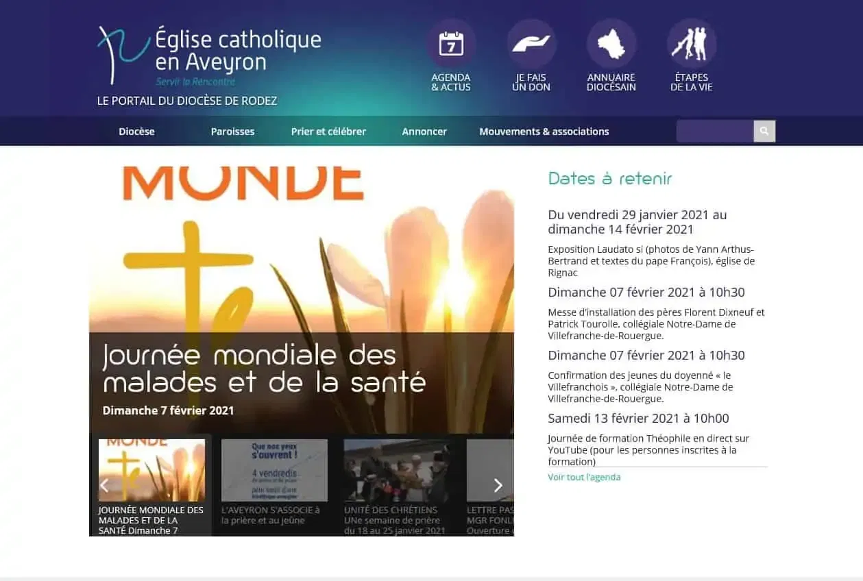 Eglise Catholique en Aveyron