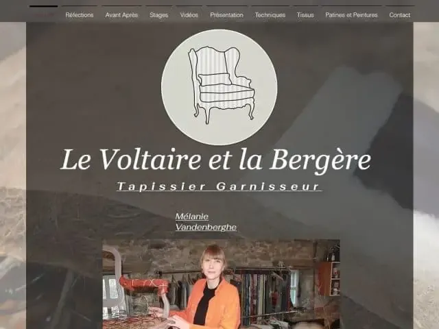 Le Voltaire et la Bergère