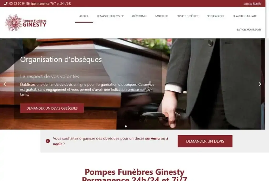 Pompes Funèbres Ginesty