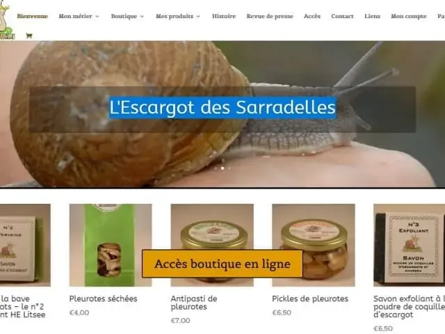 L'escargot des sarradelles