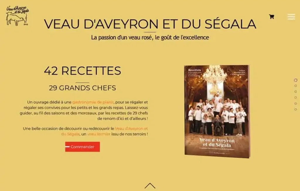 Recettes Veau d'Aveyron et du Ségala
