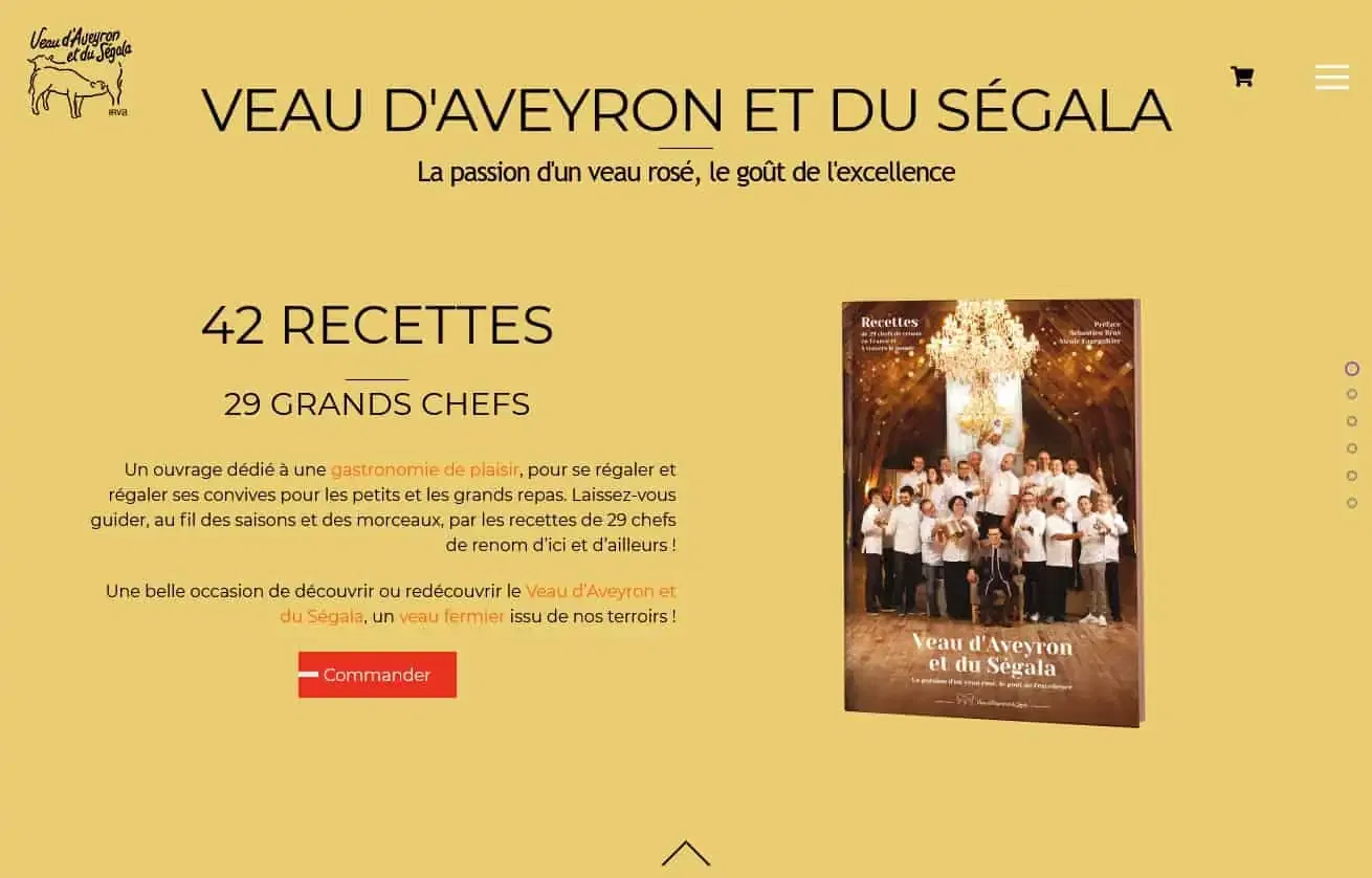 Recettes Veau d’Aveyron et du Ségala