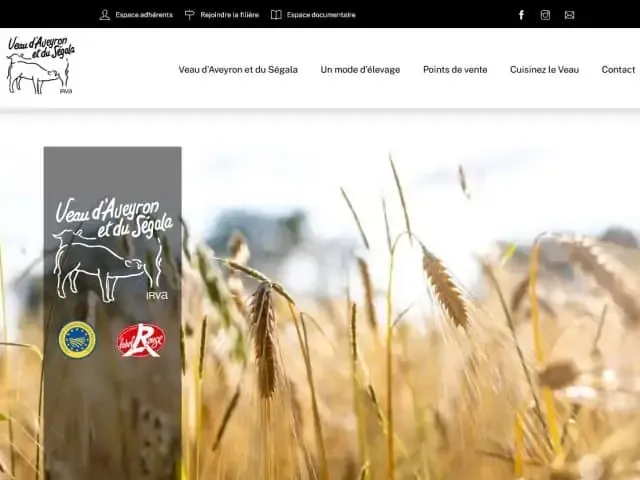 Veau d'Aveyron et du Ségala - IRVA