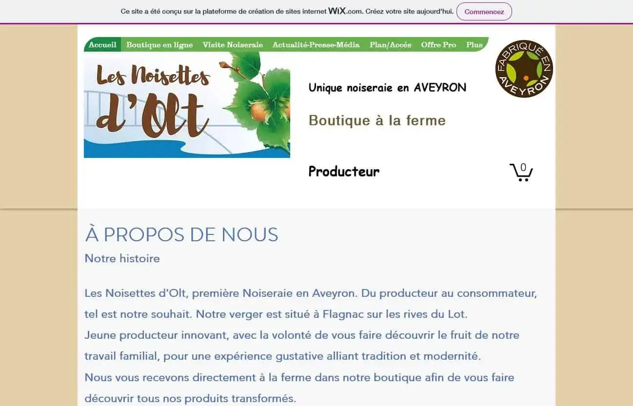 Les noisettes d’Olt