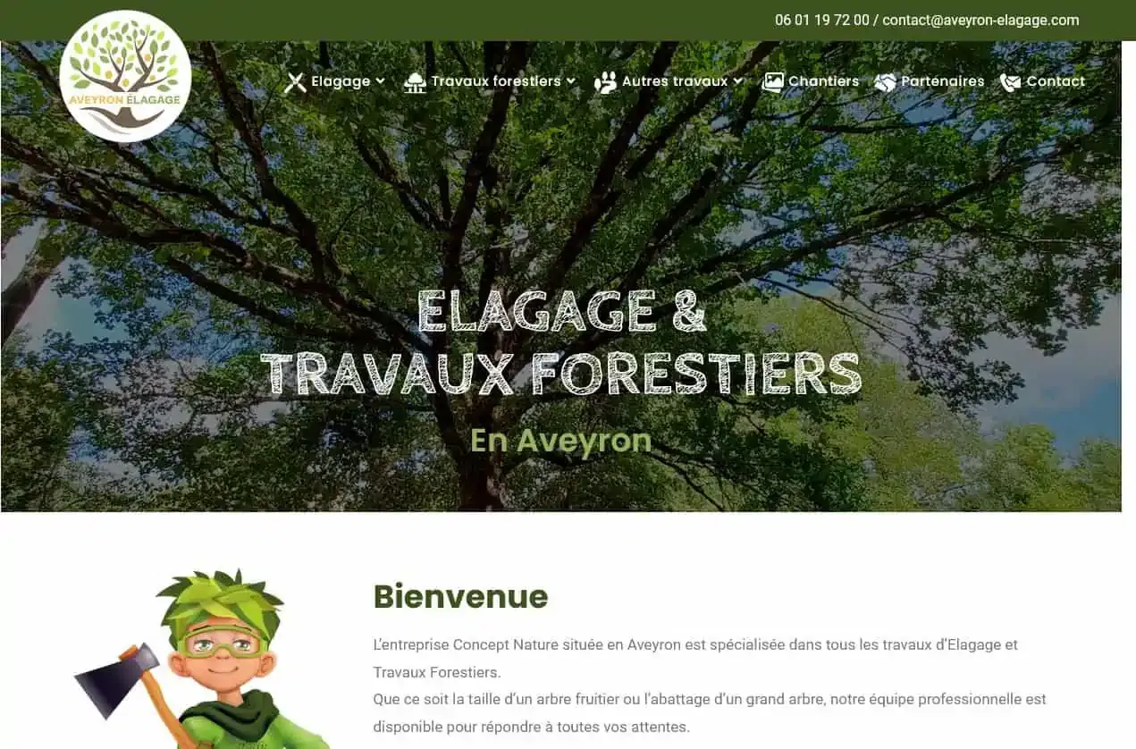 Concept Nature – Aveyron Elagage